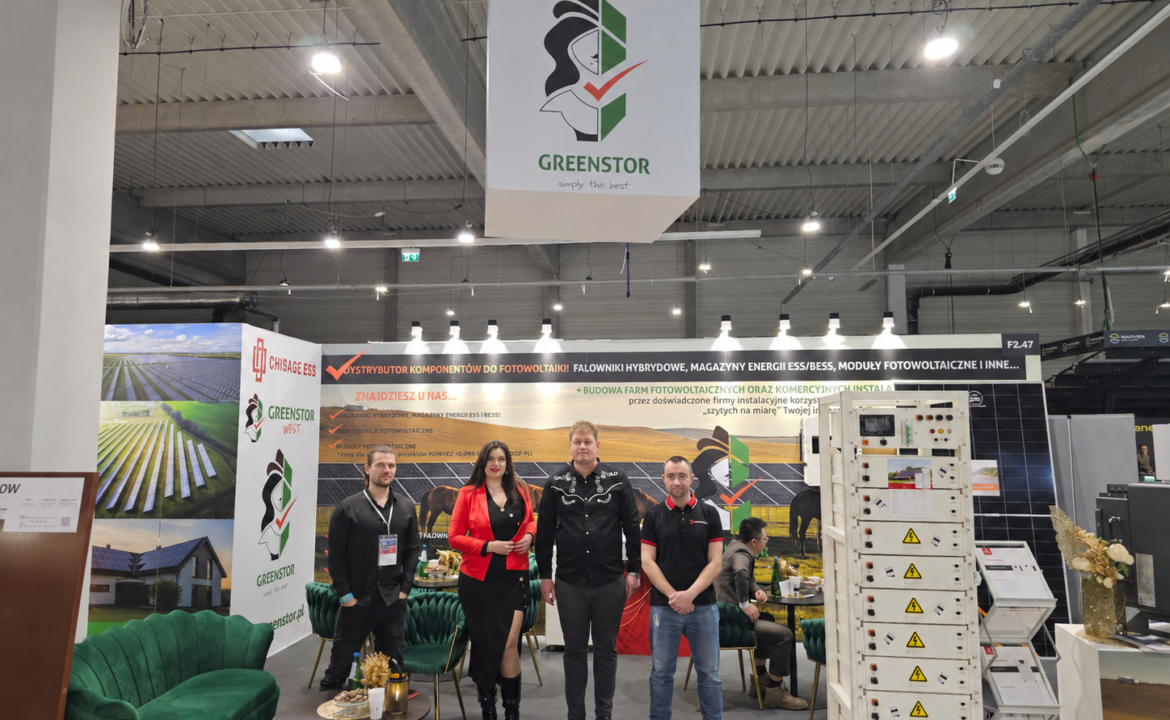 Solar energy expo Nadarzyn Greenstor WEST panele słoneczne na farmy fotowoltaiczne moduły fotowoltaiczne na farmy 730W Katarzyna Sidzina targi fotowoltaiczne pv plants